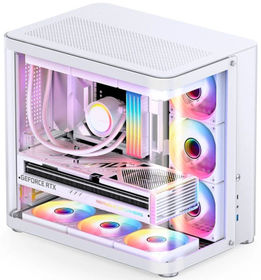  JONSBO TK-2 2.0 White  , mini-ITX, micro-ATX, ATX, 