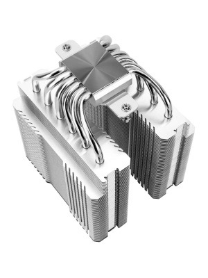����� ��� ���������� Thermalright Peerless Assassin 120 SE Extrem (4-pin PWM, 154mm, Al/Cu, 6x6mm, 2x120mm, 82CFM, 29.6dBA, 1850RPM, S: 1851, 1700, 1200, 115X, AM5, AM4, black, silver)