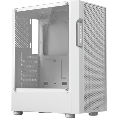 ������ XASTRA  A302 4FRGB White ATX/Mesh/ tempered glass / 4x120mm FC120-FRGB fans/A302-WH-FC120FRGB-4F-GL