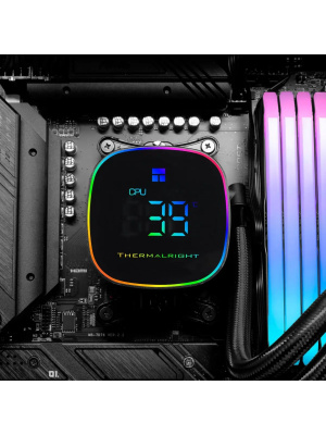 ������� �������� ���������� Thermalright Frozen Horizon 240 Digital Argb Black / 2x120mm ARGB PWM Fans / TRFH240DAB