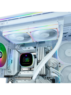 ������� �������� ���������� Thermalright Frozen Horizon 240 Digital Argb White / 2x120mm ARGB PWM Fans / TRFH240DAW