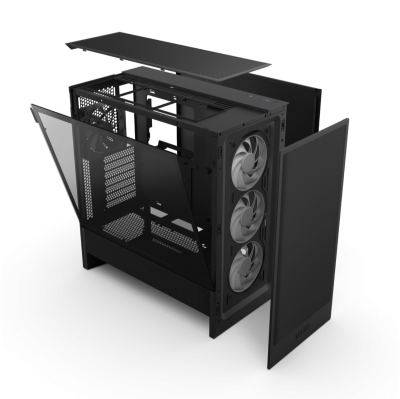 ������ NZXT H5 Flow RGB Window Black (CC-H52FB-R1)