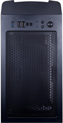  1STPLAYER DK D4 Metal Mesh Black ATX, mATX, Midi-Tower,  ,  , , 2xUSB 2.0, USB 3.0, Audio (D4-BK-4G6)