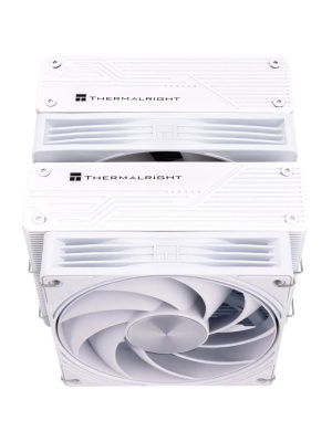 ����� Thermalright Frost Tower 140 White LGA115X/1200/1700/1851/2011/2066/AM4/AM5 (Dual Tower, 120mm + 140mm PWM Fan, ������ ���������, 7 ����. ������ 6��) / TRFT140W