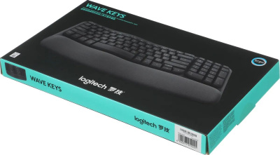 ���������� Logitech Wave Keys ���������� USB ������������ BT/Radio slim Ergo LED (��������� ��� ��������) (920-012319)