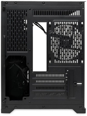      HSPD F330, Panoramic Mini-tower, Black, F330-TGBK-ARGB
