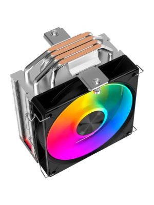 ����� ��� ���������� SAMA A40L (240W, 4-pin PWM, 152mm, 4x6mm, ARGB, 1x120mm, 78CFM, 29dBA, 2200RPM, S: 1851/1700/1200/115X, AM5/AM4, silver)