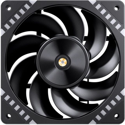 ����� ��� �������/ Case Cooler JONSBO HF2-120BR Reverse (120x120x25mm, 4-pin PWM, ARGB, 63.3CFM, 29.5dBA, 2200RPM, Black)