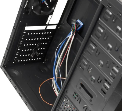  Aerocool Cs-1101, ATX,  , 2 x USB 2.0, 1 x USB 3.0,   1 x 80- 