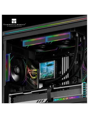 ������� �������� ���������� Thermalright Peerless Vision 240 ARGB Black / 2x120mm ARGB PWM Fans / TRPV240AB