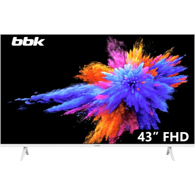 ��������� LED BBK 42.5" 43LEM-1054/FTS2C (W) ����� FULL HD 60Hz DVB-T2 DVB-C DVB-S2 USB (RUS)