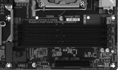   Gigabyte B860M GAMING X WIFI6E , Socket-1851, Intel B860, mATX, Ret