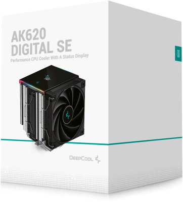 ����� ��� ���������� Deepcool AK620 Digital SE ARGB Soc-AM5/AM4/1200/1700/1851 ������ Ret (R-AK620-BKADMN-GJD)