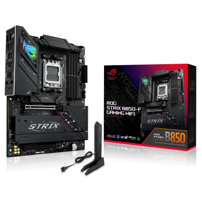 ����������� ����� ASUS ROG STRIX B850-F GAMING WIFI, SocketAM5, AMD B850, ATX, Ret 90MB1J70-M0EAY0