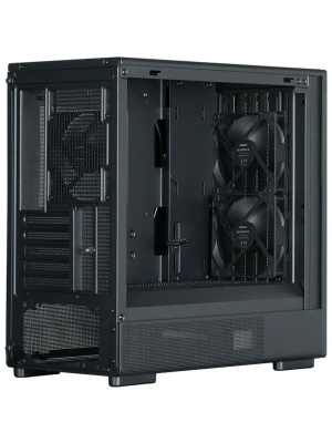 ������ ZALMAN P10 NAMU, MATX, BLACK, WINDOW, FRONT COVER WALNUT, 2x3.5", 3x2.5", 1xUSB TYPE-C, 1xUSB3.0, FRONT 2x120mm, REAR 1x120mm ARGB