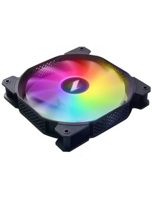 ���������� 1STPLAYER F1-PLUS Black / 140mm FRGB 3pin 12V 900rpm 46.69cfm 21dBA / F1-PLUS-BK-3P / BULK
