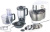 Кухонная машина Kenwood Prospero KM 242 планетар.вращ. 900Вт белый/серый Кухонная машина Kenwood Prospero KM 242 планетар.вращ. 900Вт белый/серый