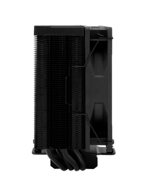 ����� ��� ���������� Thermalright Assassin Spirit 120 Vision ARGB Black (4-pin PWM, LED temp., 154mm, Al/Cu, 4x6mm, ARGB, 1x120mm, 66.17CFM, 25.6dBA, 1500RPM, S: 1851/1700/1200/115X, AM5/AM4, black)