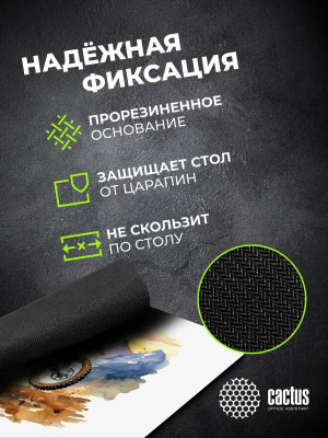 ������ ��� ���� Cactus Motobike 250x200x3�� (CS-MP-D12S)