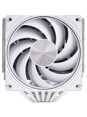 ����� ��� ���������� Thermalright Frost Tower 140 (4-pin PWM, 158mm, Al/Cu, 7x6mm, 1x120mm+1x140mm, 85.35/120CFM, 33.3/36.25dBA, 2400/1850RPM, S: 1851/1700/1200/115X/2011/2066, AM5/AM4, white)