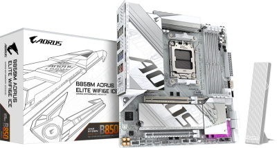   Gigabyte B850M AORUS ELITE WIFI6E ICE, SocketAM5, AMD B850 mATX, Ret