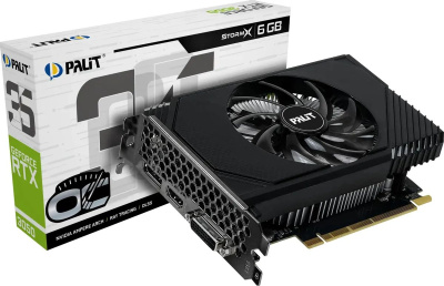  Palit NVIDIA GeForce RTX 3050 6Gb StormX OC (NE63050S18JE-1072F)