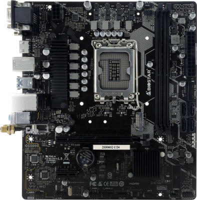 ����������� ����� Biostar Z690MX2-E D4, LGA 1700, Intel Z690, mATX, Ret