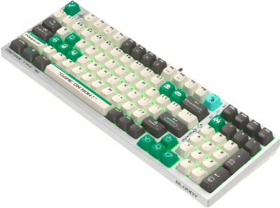 ���������� ��������� A4Tech Bloody S98 Pixels Green, ������������, ������������� BLMS Red, �������� ����, ��������� ������, USB