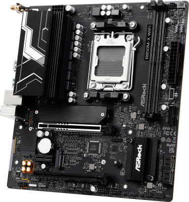 ����������� ����� Asrock B850M-X WIFI R2.0, Socket AM5, AMD B850, mATX, Ret