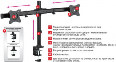 ��������� ARM Media LCD-T42 ������ ��� ��������� 15"-32" ���������� ������� � ������ max 20 ��