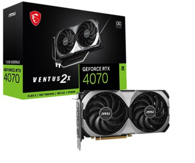 ���������� MSI RTX 4070 VENTUS 2X E 12G 