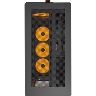 ������ Montech HS01 PRO Black / ATX / 5x120mm ARGB fans & hub / HS01 PRO (B)