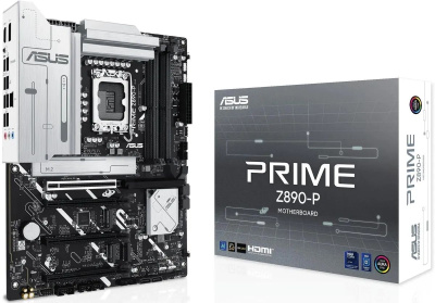 ����������� ����� ASUS PRIME Z890-P, Socket-1851, Intel Z890, ATX, Ret 90MB1I50-M0EAY0