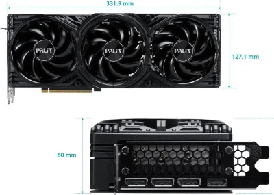  Palit NVIDIA GeForce RTX 5070 Ti GamingPro V1 16Gb (NE7507T019T2-GB2031Y)