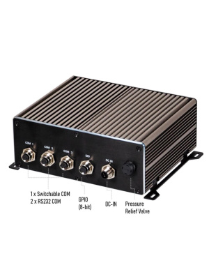   GIGAIPC QBiX-WP-WHLA8265H-A1 IP67 - Industrial water proof system with Intel Core i5-8265U Processor