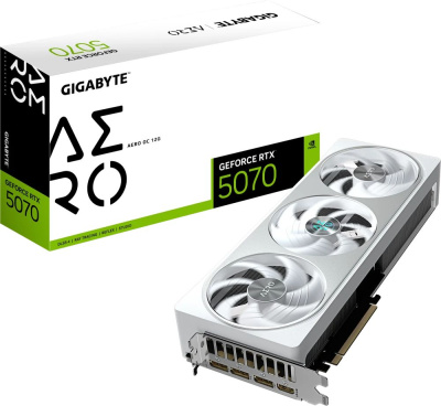  Gigabyte NVIDIA GeForce RTX 5070 Aero OC 12Gb (GV-N507TWF3-16GD 1.0) Ret