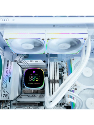 ������� �������� ���������� Thermalright Frozen Horizon 240 Digital Argb White / 2x120mm ARGB PWM Fans / TRFH240DAW