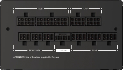 ���� ������� 1000W Ocypus Iota P1000, Model P1000-GF, 80+ Gold, black (Iota-P1000-G1FFBK024X-EU)