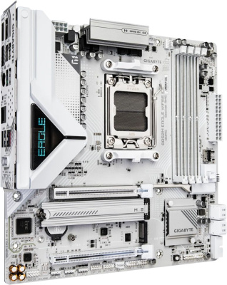 ����������� ����� Gigabyte B850M EAGLE WIFI6E ICE, Socket AM5, AMD B850, mATX, Ret