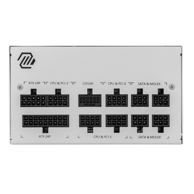 ���� ������� MSI MAG A850GL PCIE5 WHITE , 850W, 80+ Gold