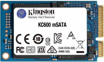 ���������� SSD 256Gb Kingston KC600 SKC600MS/256G ���������� SSD, M.2, 256 ��, mSATA (mini SATA), ������: 550 ��/���, ������: 500 ��/���, TLC