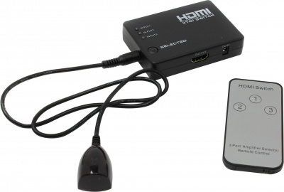  ������������ HDMI Espada Switch 3x1,+ ����� (HSW0301S) (35734)
