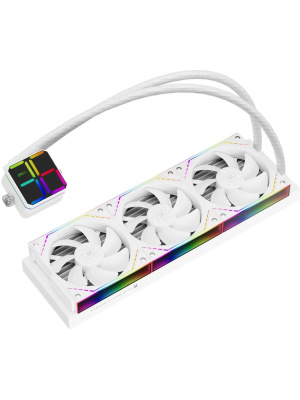 ������� �������� ���������� Thermalright Magic Qube 360 ARGB White / 3x120mm ARGB PWM Fans / TRMQ360AW