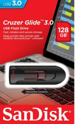 ������ USB 128Gb SanDisk Glide SDCZ600-128G-G35 ������/�������