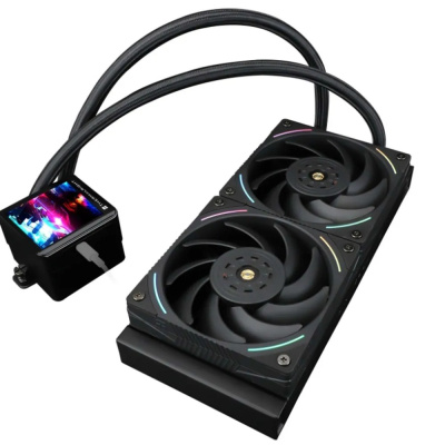    Thermalright Frozen Vision 240 Black,  240 , 2150 /, 27 , PWM,  (F-VISION-240-BL)
