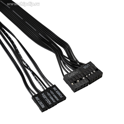  Miditower Exegate XP-329S Black, ATX, XP500