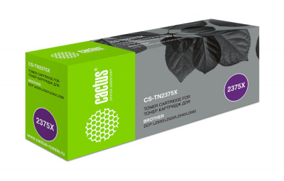 �������� �������� Cactus CS-TN2375X ������ (5200���.) ��� Brother DCP L2500/L2520/L2540/L2560