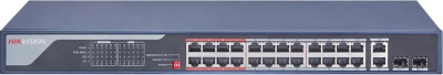  Hikvision DS-3E0326P-E(C) (L2) 24x1/ 2x(1000BASE-T/SFP) 2SFP 24PoE 370W 