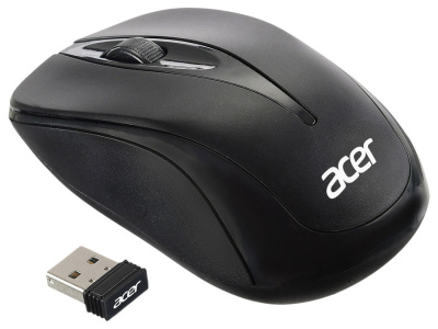 Мышь беспроводная Acer OMR131 черный, USB, для ноутбука