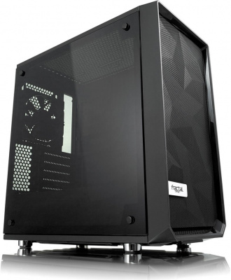  Fractal Design Meshify C Mini Dark TG Black (FD-CA-MESH-C-MINI-BKO-TGD)